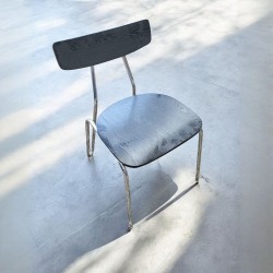 중고 철재의자-26EA